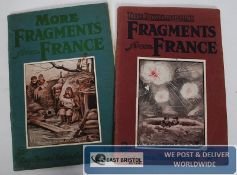 Two World War Bruce Bairnsfather magazines; The Bystanders `Fragments From France` and `More