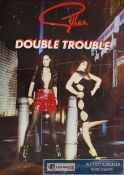 Music Memorabilia. An unframed `Gillan` music single / album  poster entitled `Touble Trouble`.