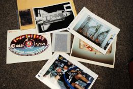 A small quantity of NASA Space Exploration publicity stills, possibly used for publication in a