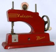 A childs Vulcon Minor sewing machine.