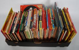 A large quantity of 50+ vintage annuals to include The Goodies, Rawhide, Z Cars, Minder, Dallas, The