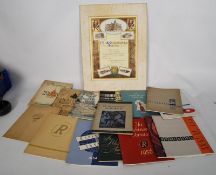A quantity of 1930's Robinsons (Printers) annuals / magazines along with an ES & A Robinsons Ltd