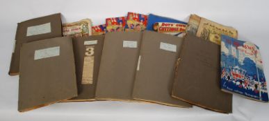 A good collection of scrap albums, mainly with Royal interest, charting the years through WWII