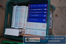 Box of reference books