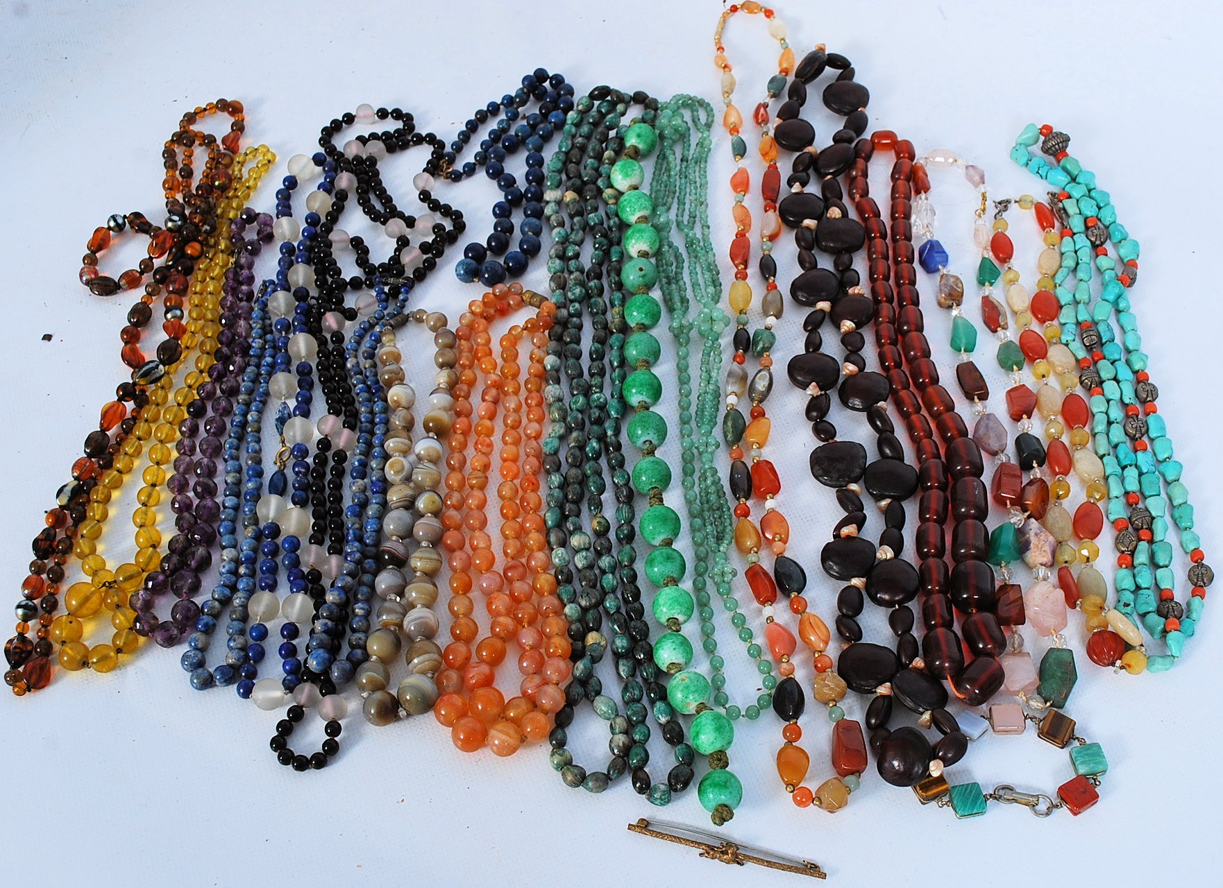Withdrawn / Duplicate collection of decorative bead necklaces