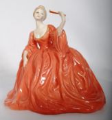 A Coalport figurine of Madeline. 20cm tall.
