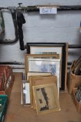 A large collection of prints to include lithographs etc and others (4 boxes)