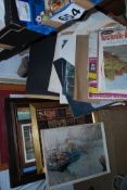 A quantity of unframed watercolour pictures.