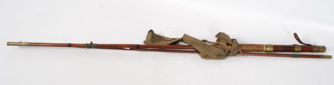 A split cane fishing rod