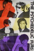 Music Memorabilia. An unframed Michael Shenker music Album poster  Overall 70cms High x 49 cms