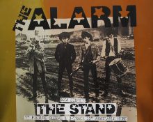 Music Memorabilia. An unframed The Alarm music  new single `The Stand` poster with further