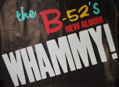 Music Memorabilia. An unframed B-52`s music poster for the new album `Whammy`.  Overall  76cms High