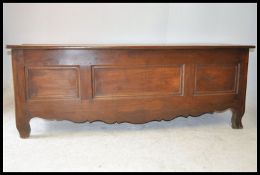 Antique 19th Century French Rustic Oak Continental Shabby Chic Coffer. 170cms High