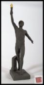 London 2012 Olympic Games Wedgwood 'Torchbearer' figurine by Neil Welch, in it's original foam lined