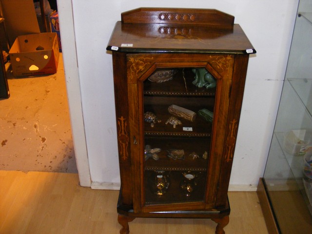 Edwardian glazed display unit est.