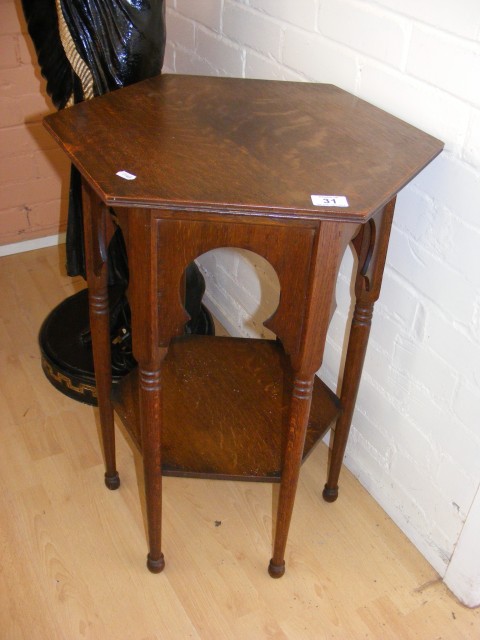 Octagonal side table est.