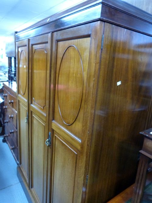 Mahogany wardrobe