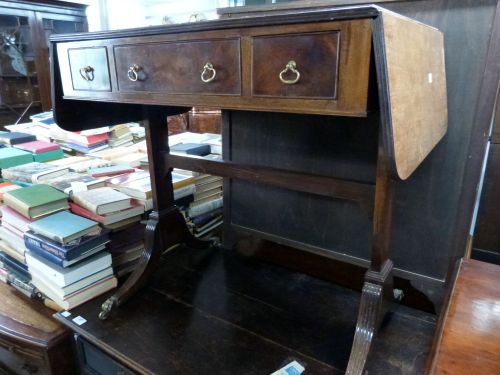 Mahogany sofa table