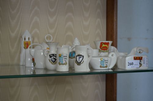 WH Goss crested china approx 20 items