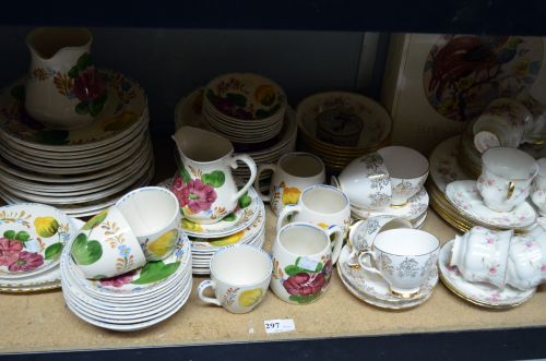 1960s Meakin coffee set and other ceramics