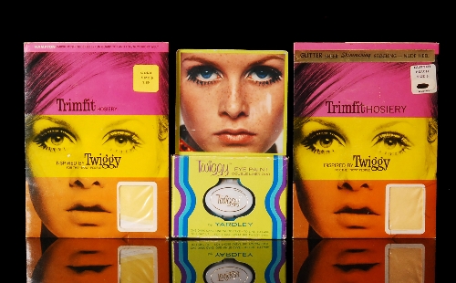 Twiggy - An assorted collection of Twiggy merchandise to comprise four pairs of unopened ladies