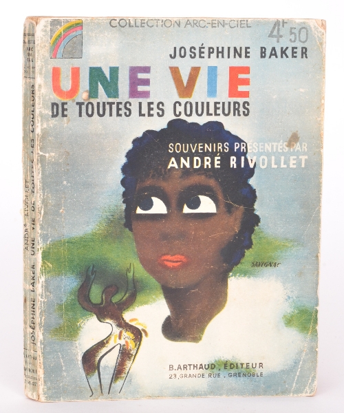 Josephine Baker - A 1935 French paperback book on the life of Josephine Baker with photographic