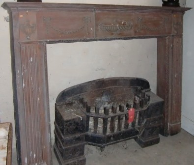 A large pine framed Adams style Fire Surround. (1)
N.B. Possibly Hicks of Dublin