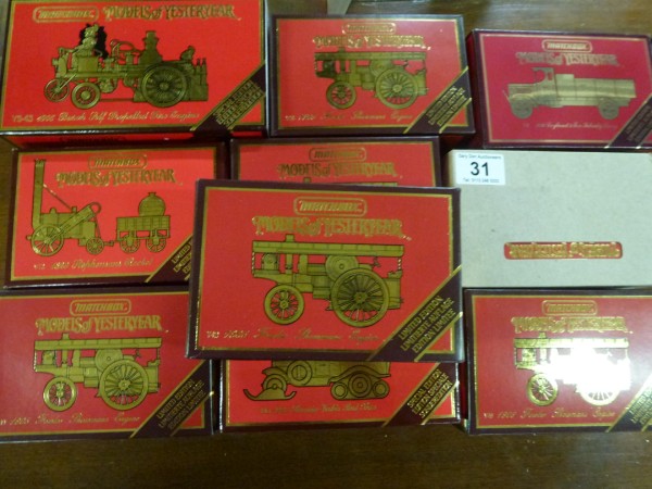 10 Boxed Models of Yesteryear Including Lorries