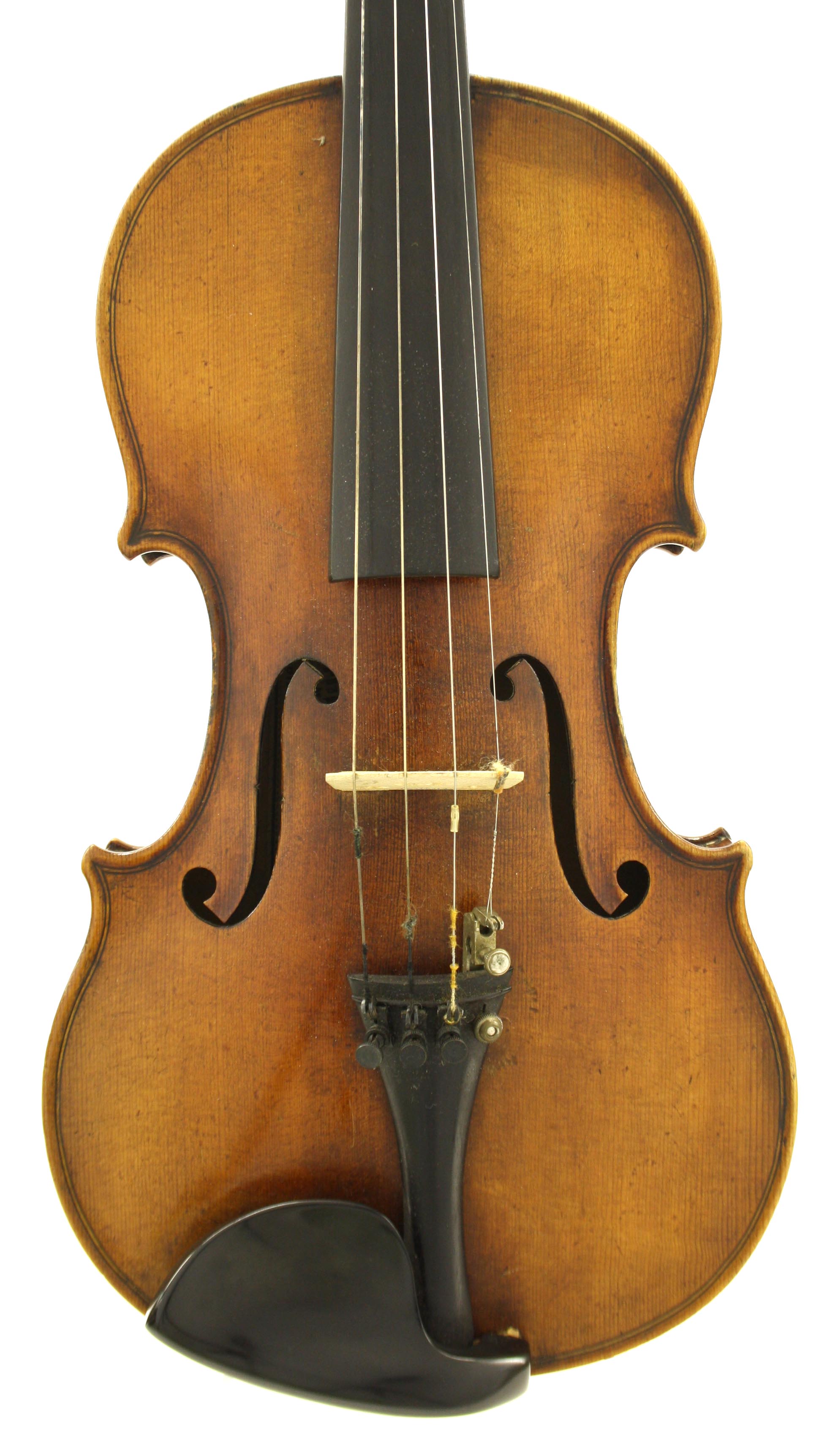 Good German violin by and labelled Ernst Heinrich Roth, Markneukirchen, Anno 1925, Copie: Antonio