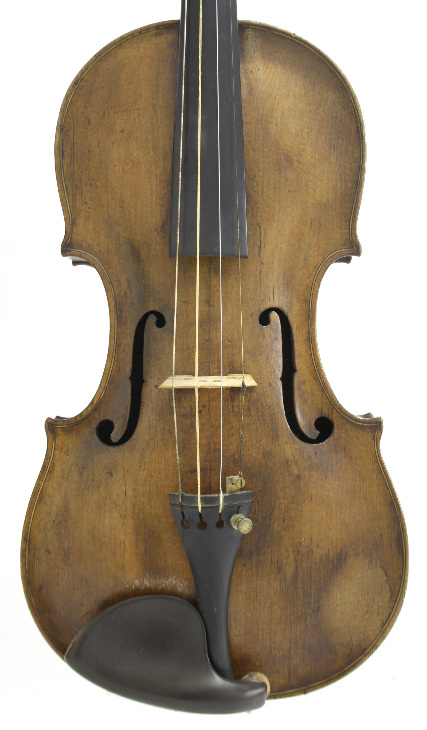 Early 19th century Tyrolean violin of the Thir School, 14 3/16", 36cm