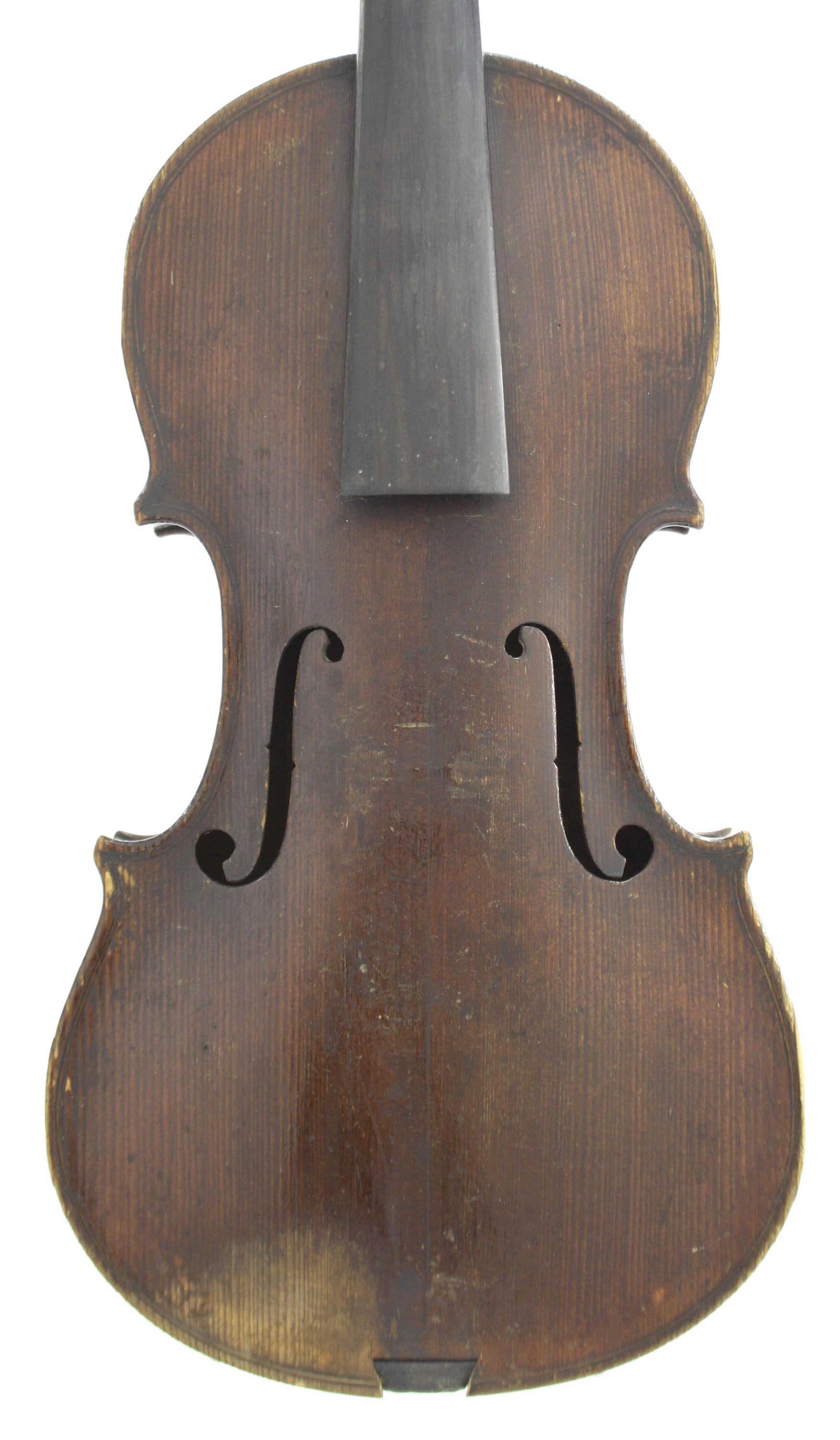 Scottish violin by and labelled James McIntosh, Violin & Violoncello Maker, Blairgowrie, no. 174