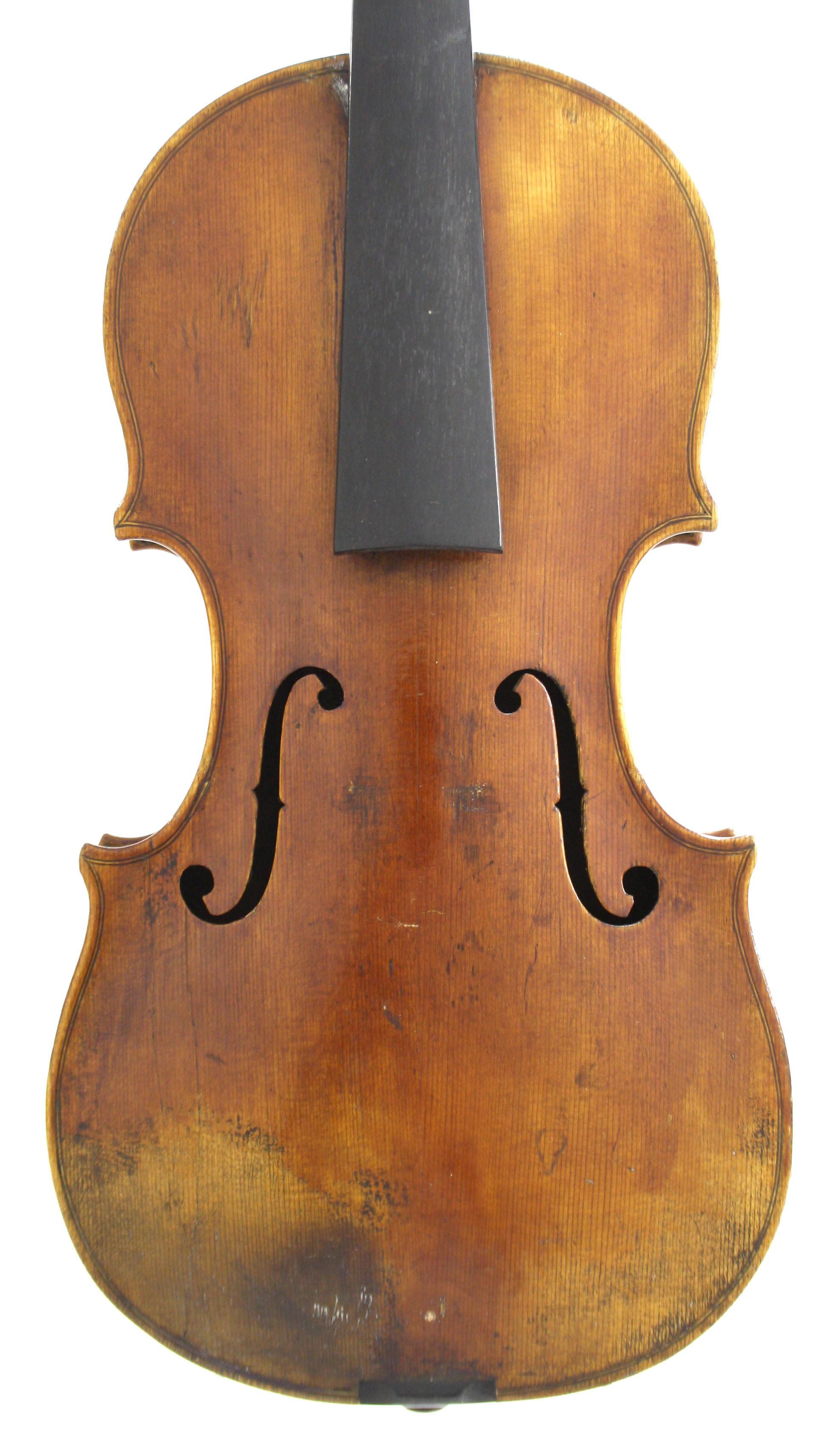 18th century German violin labelled and possibly by Philipp Achner in Mittenwald an der Ifer. An.