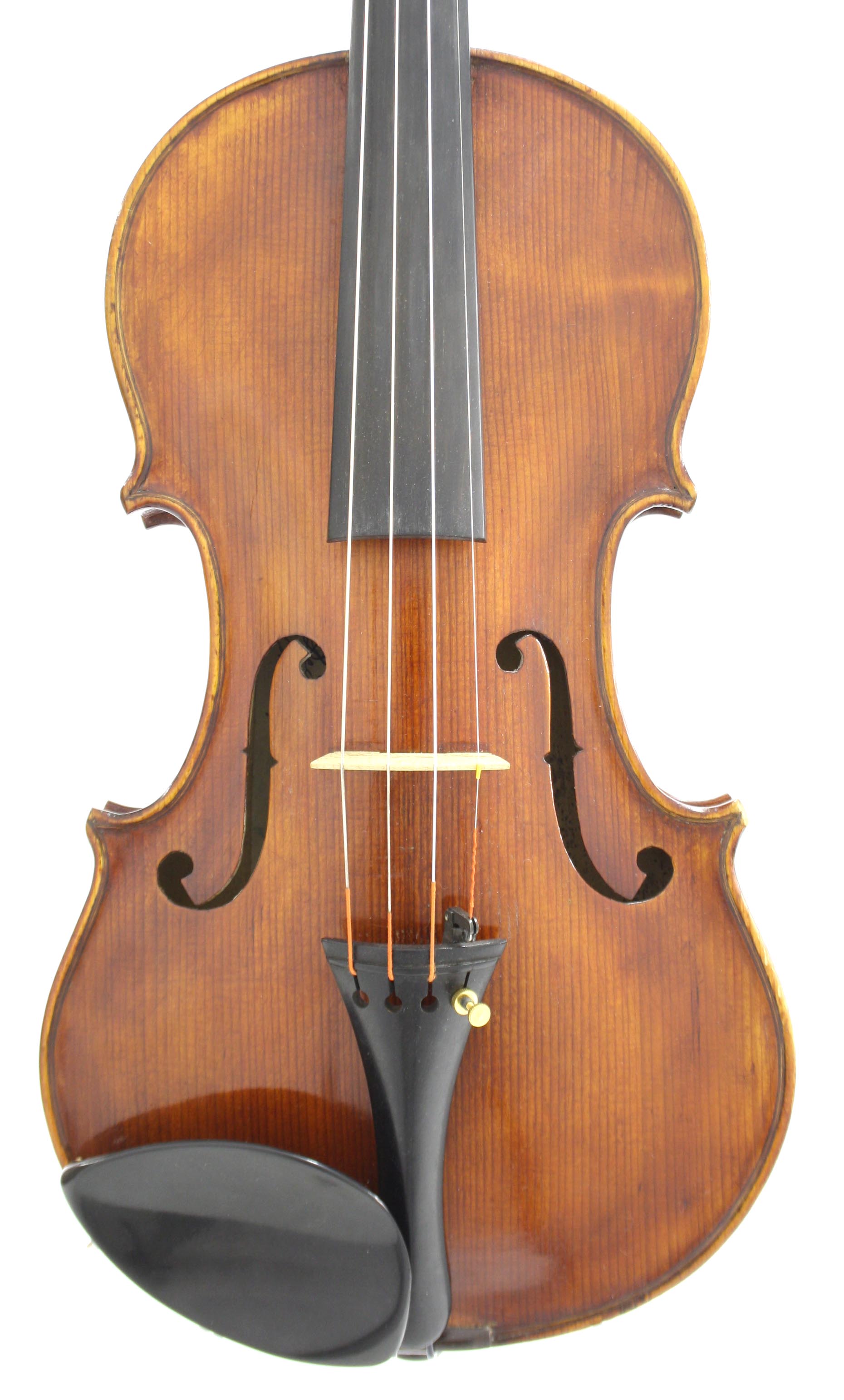Argentinian violin by and labelled Dante Baldoni Fece in Buenos Aires, anno 1948, the one piece back