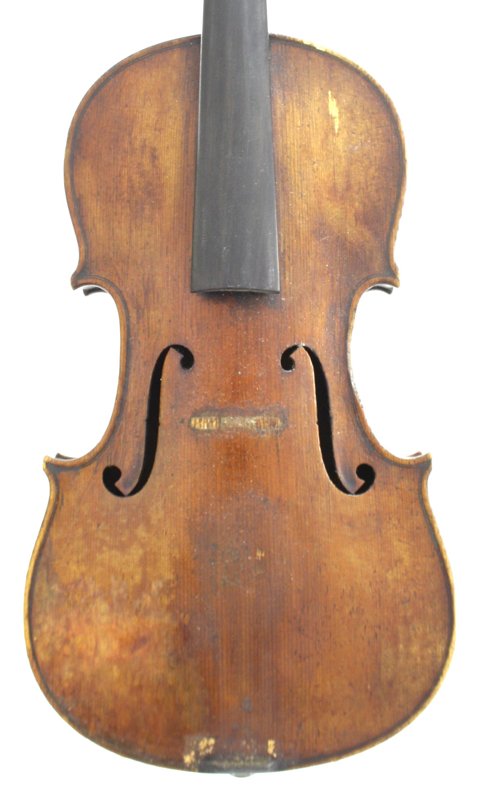 19th century German violin by and labelled Wolff Bros... 1890, 14 1/8", 35.90cm