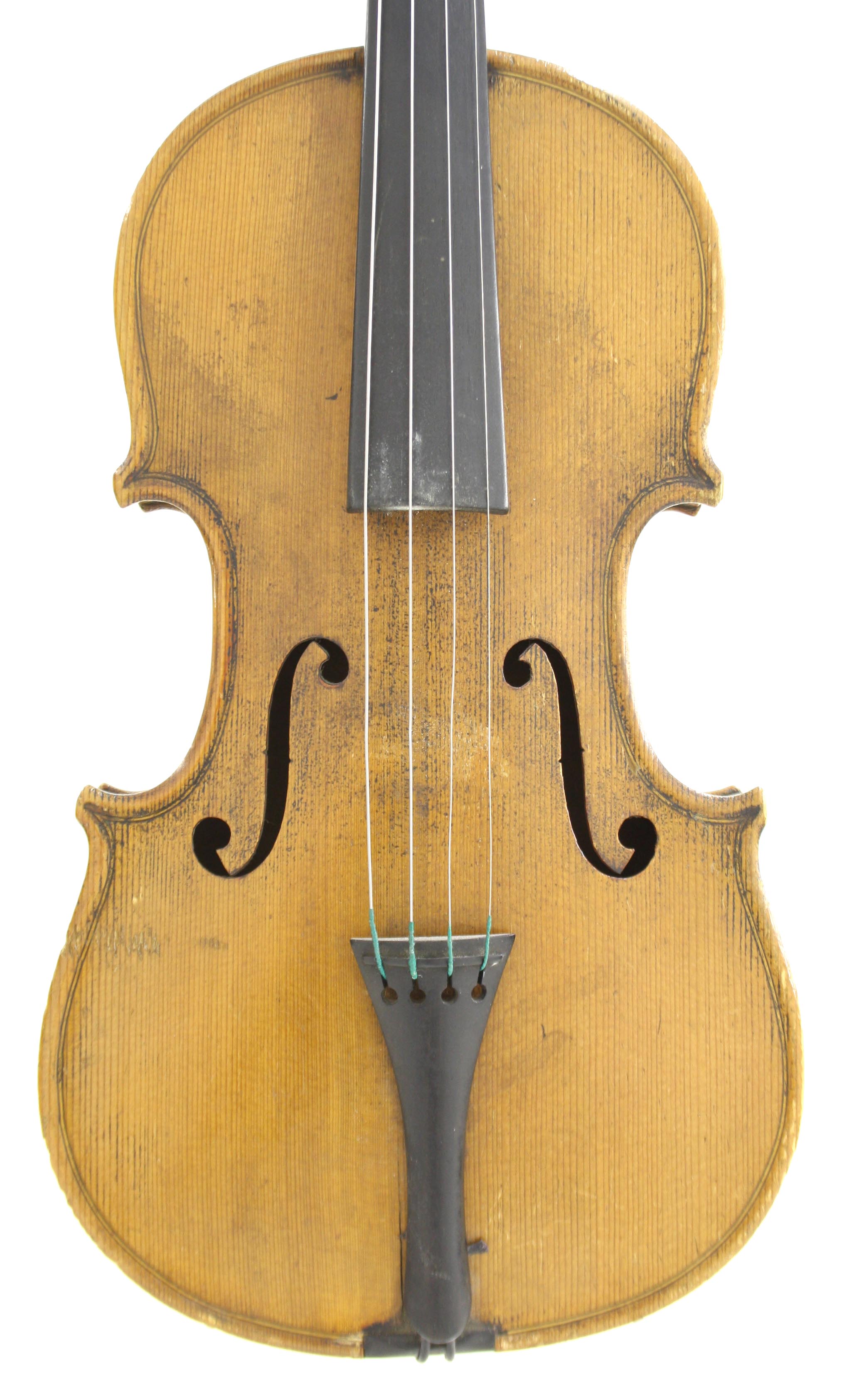 Dresden half size violin circa 1890, 12 1/4", 31.10cm