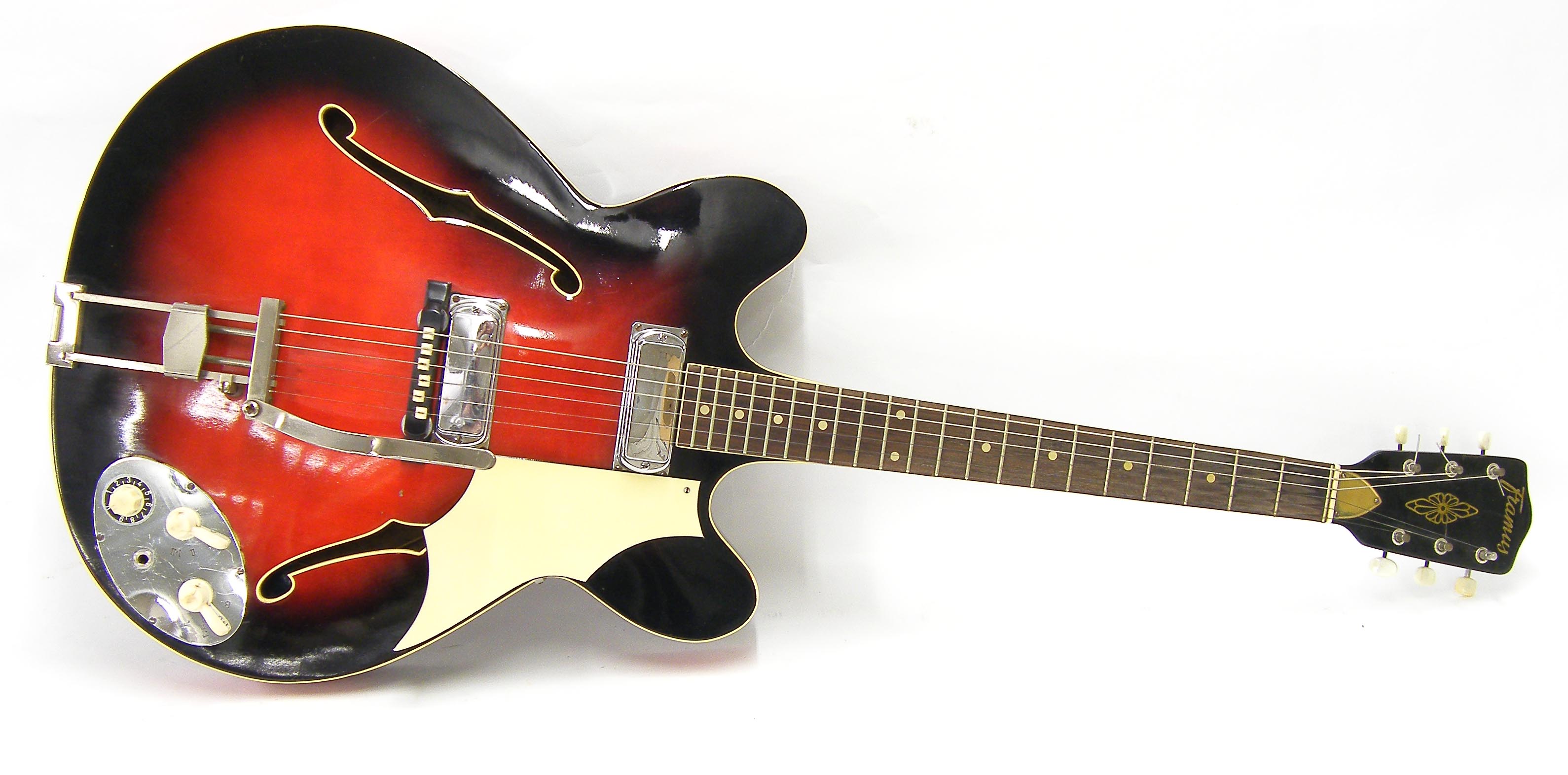 Framus 5/114-52 Fret Jet electric guitar, made in West Germany, circa 1963, ser. no. 09504, 21