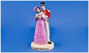 Royal Doulton From The Advertising Classics Collection `Quality Street Couple`. Number 766 in a