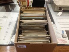 Box Containing Several Hundred Old Postcards.
