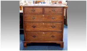 Chest of Drawers, two narrow drawers over three graduated full width drawers