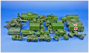 Dinky Diecast, Collection Of Military Models Comprising Numbers 688, 670, 676, 626, 661, 623, 677,
