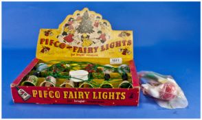Pifco Fairy Lights, Vintage Boxed Christmas Light Set. Together with extra lights.
