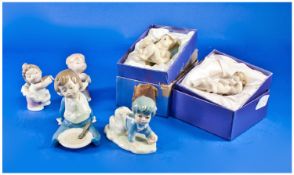 Collection Of Ceramics Comprising various baby figures, tumblin tots by Nao collections & Nao