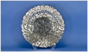 Reed And Barton American Serving Leaf Bowl, Diameter 13½ Inches