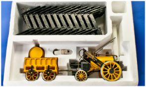 Hornby Railways, Stephensons Rocket Real Steam Train Set, 25ft Of Track With A 3½ Inch Gauge