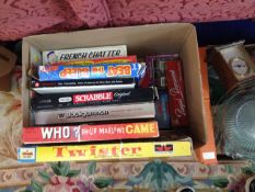 Collection Of Boxed Board Games. Including twister, backgammon, scrabble, dominoes, cards, etc.