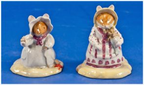 Royal Doulton Brambly Hedge Series. 1, Shell. 2, Shrimp. Both issued 2000. Original boxes.