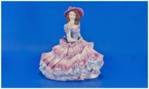 Coalport Figure Age of Elegance Covent Garden. 6.5 inches tall. With box. Mint condition.