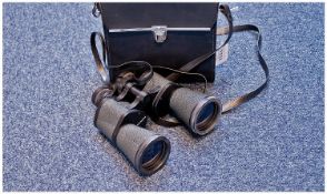 Pair Of Binoculars In Case Eschenbach Derby Compact 10 x 50 Ww 12 M/1000M