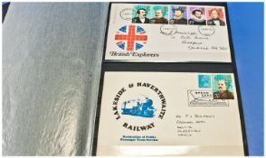 Album of First Day Covers - Serial Issues, 48 issues c.1970`s. Good selection of 1970`s first day
