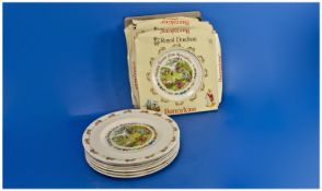 Collection Of Bunnykins Royal Doulton Plates. Some scarce, happy Easter (4) both anniversary 1994